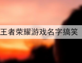 游戏名字搞笑幽默,盘点搞笑幽默的游戏名字，让你笑出腹肌